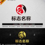 《凤凰标志》素材【原创设计】【已签约授权放心购买】-LOGO标兵-专业设计平台-海量素材资源