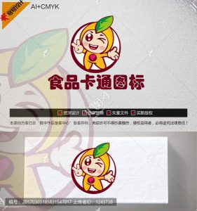《食品卡通图标》素材【原创设计】【已签约授权放心购买】-LOGO标兵-专业设计平台