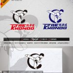 《跆拳道》素材【原创设计】【已签约授权放心购买】-LOGO标兵-专业设计平台-海量素材资源