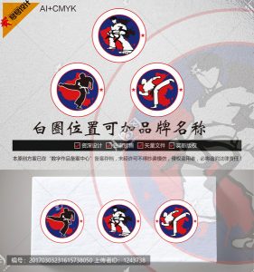 《跆拳道三个方案》素材【原创设计】【已签约授权放心购买】-LOGO标兵-专业设计平台
