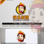 《快乐刺猬》素材【原创设计】【已签约授权放心购买】-LOGO标兵-专业设计平台-海量素材资源