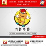 《卡通袋鼠》素材【原创设计】【已签约授权放心购买】-LOGO标兵-专业设计平台-海量素材资源