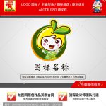 《卡通水果女孩》素材【原创设计】【已签约授权放心购买】-LOGO标兵-专业设计平台-海量素材资源