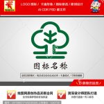 《树木标志服饰饰品》企业单位行业LOGO【已签约授权放心购买】-LOGO标兵-专业设计平台-海量素材资源