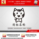 《卡通可爱小猫》素材【AI矢量格式】【已签约授权放心购买】-LOGO标兵-专业设计平台-海量素材资源
