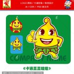 《卡通豆豆娃娃》素材【原创设计】【已签约授权放心购买】-LOGO标兵-专业设计平台-海量素材资源