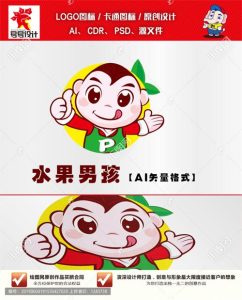 《水果男孩》素材【原创设计】【已签约授权放心购买】-LOGO标兵-专业设计平台