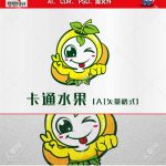 《卡通水果》素材【原创设计】【已签约授权放心购买】-LOGO标兵-专业设计平台-海量素材资源