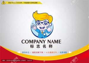 《卡通商务男士》素材【原创设计】【已签约授权放心购买】-LOGO标兵-专业设计平台