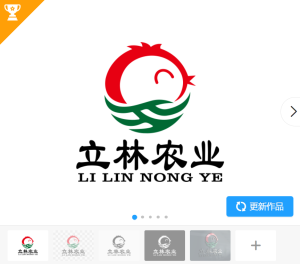 广东立林农业有限公司logo 【真实案例仅供展示不得抄袭模仿】-LOGO标兵-专业设计平台