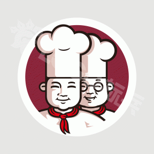 厨师餐饮图标LOGO 【AI,PSD源文件】【LOGO模版素材】-LOGO标兵-专业设计平台
