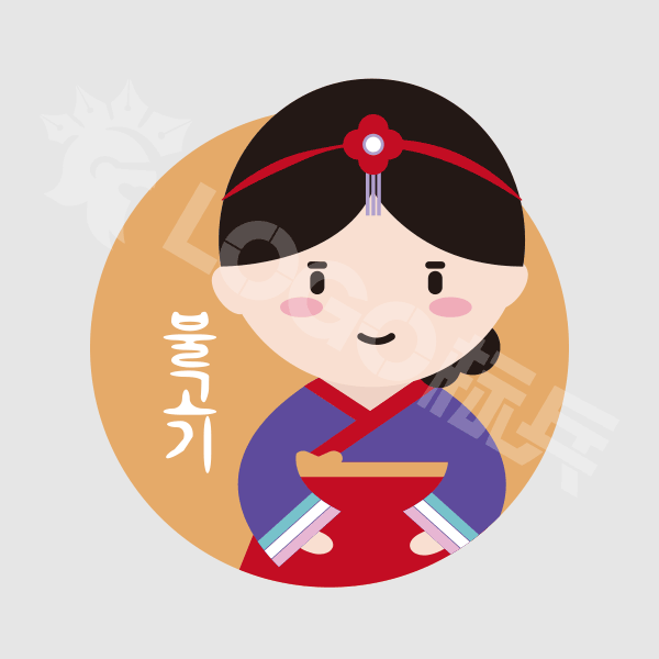 韩式女孩餐饮类图标LOGO 【AI,PSD源文件】【LOGO模版素材】 - LOGO标兵-专业设计平台-海量素材资源-LOGO标兵-专业设计平台-海量素材资源