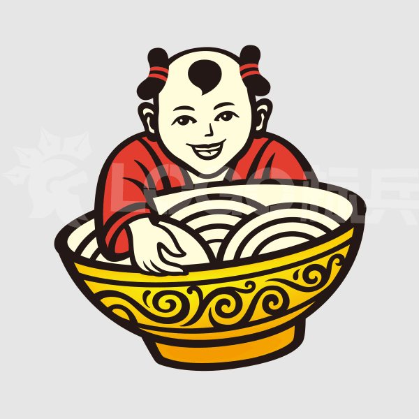 面食餐饮图标LOGO 【AI,PSD源文件】【LOGO模版素材】 - LOGO标兵-专业设计平台-海量素材资源-LOGO标兵-专业设计平台-海量素材资源