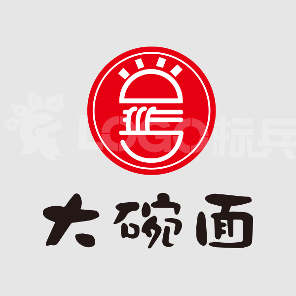 面食类早餐面图标LOGO 【AI,PSD源文件】【LOGO模版素材】 - LOGO标兵-专业设计平台-海量素材资源-LOGO标兵-专业设计平台-海量素材资源