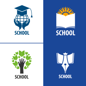 校班徽社团培训班LOGO图标系列（十五）多款原创制作 【AI源文件】-LOGO标兵-专业设计平台