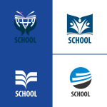 校徽班徽社团培训班LOGO图标系列（二）多款原创制作 【AI源文件】-LOGO标兵-专业设计平台-海量素材资源