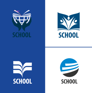 校徽班徽社团培训班LOGO图标系列（二）多款原创制作 【AI源文件】-LOGO标兵-专业设计平台