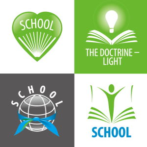 学校培训班教育机构图标LOGO（二一【AI源文件】-LOGO标兵-专业设计平台