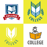 学校培训班教育机构图标LOGO（十九） 【AI源文件】-LOGO标兵-专业设计平台-海量素材资源