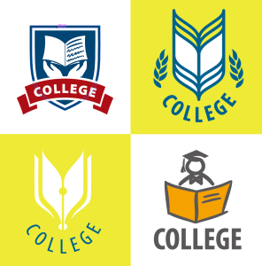 学校培训班教育机构图标LOGO（十九） 【AI源文件】-LOGO标兵-专业设计平台