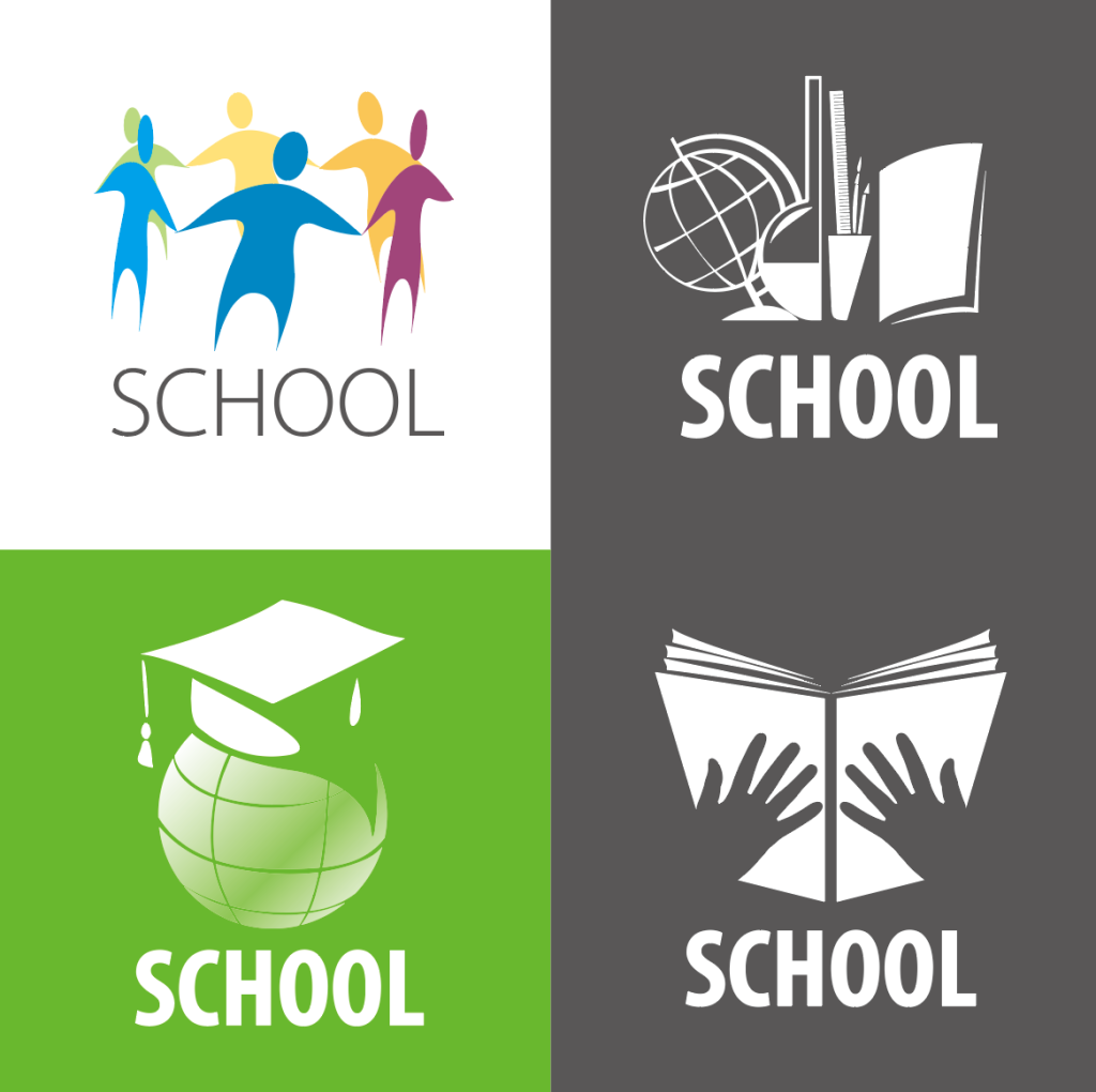 学校培训班教育机构图标LOGO（十六）【AI源文件】 - LOGO标兵-专业设计平台-海量素材资源-LOGO标兵-专业设计平台-海量素材资源