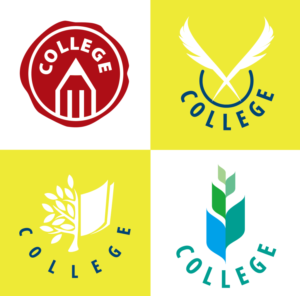学校培训班教育机构图标LOGO（十五）【AI源文件】 - LOGO标兵-专业设计平台-海量素材资源-LOGO标兵-专业设计平台-海量素材资源