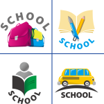 学校培训班教育机构图标LOGO（九）多款方案模版 【AI源文件】-LOGO标兵-专业设计平台-海量素材资源