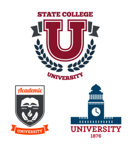 学院风培训班教育机构图标LOGO（五）【AI源文件】-LOGO标兵-专业设计平台