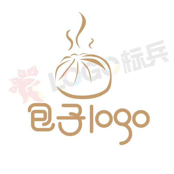 包子品牌图标LOGO 【AI,PSD源文件】【LOGO模版素材】 - LOGO标兵-专业设计平台-海量素材资源-LOGO标兵-专业设计平台-海量素材资源