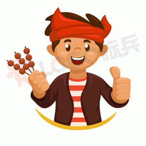 烧烤串串餐饮品牌卡通图标LOGO 【AI,PSD源文件】-LOGO标兵-专业设计平台