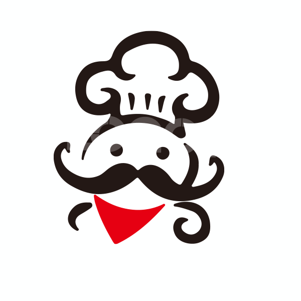 厨师品牌图标LOGO 【AI,PSD源文件】【LOGO模版素材】 - LOGO标兵-专业设计平台-海量素材资源-LOGO标兵-专业设计平台-海量素材资源