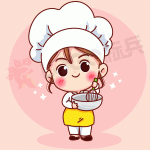 卡通女厨师卡通形象LOGO 【AI,PSD源文件】【卡通形象】-LOGO标兵-专业设计平台-海量素材资源