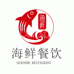 鱼海鲜餐饮小吃图标LOGO 【AI,PSD源文件】【LOGO模版素材】-LOGO标兵-专业设计平台-海量素材资源