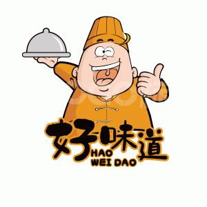 卡通厨师图标LOGO 【AI,PSD源文件】【LOGO模版素材】-LOGO标兵-专业设计平台