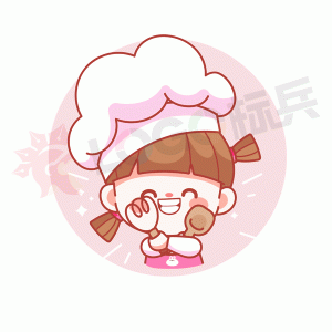卡通厨师女孩烘焙美食（五）【AI,PSD源文件】【卡通设计】-LOGO标兵-专业设计平台