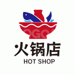 火锅店图标LOGO 【AI,PSD源文件】【LOGO模版素材】-LOGO标兵-专业设计平台-海量素材资源