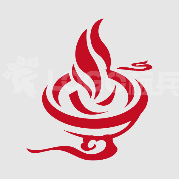 传统火锅图标LOGO 【AI,PSD源文件】【LOGO模版素材】 - LOGO标兵-专业设计平台-海量素材资源-LOGO标兵-专业设计平台-海量素材资源