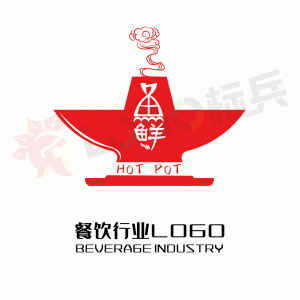 火锅美食餐饮品牌图标LOGO 【AI,PSD源文件】【LOGO模版素材】-LOGO标兵-专业设计平台