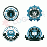 中小学校徽班徽教育机构LOGO原创制作 【AI源文件】【LOGO模版】-LOGO标兵-专业设计平台-海量素材资源