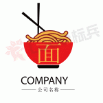 面食餐饮品牌图标LOGO 【AI,PSD源文件】【LOGO模版素材】-LOGO标兵-专业设计平台-海量素材资源