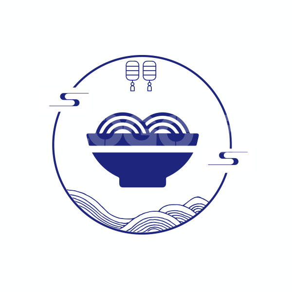 面条餐饮图标LOGO 【AI,PSD源文件】【LOGO模版素材】 - LOGO标兵-专业设计平台-海量素材资源-LOGO标兵-专业设计平台-海量素材资源