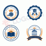 中小学校徽班徽培训班LOGO原创制作 【AI源文件】-LOGO标兵-专业设计平台-海量素材资源