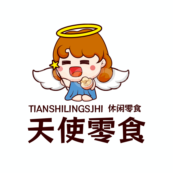 零食品牌卡通图标LOGO 【AI,PSD源文件】【LOGO模版素材】 - LOGO标兵-专业设计平台-海量素材资源-LOGO标兵-专业设计平台-海量素材资源
