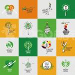 时尚餐饮西餐图标六大系列LOGO 【AI,PSD源文件】【LOGO模版素材】-LOGO标兵-专业设计平台-海量素材资源