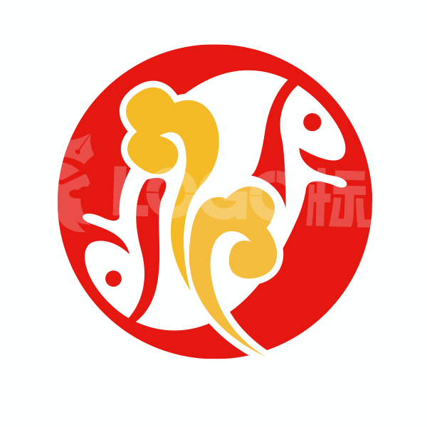 鲜鱼餐饮小吃图标LOGO 【AI,PSD源文件】【LOGO模版素材】 - LOGO标兵-专业设计平台-海量素材资源-LOGO标兵-专业设计平台-海量素材资源