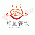 鱼类餐饮品牌图标LOGO 【AI,PSD源文件】【LOGO模版素材】-LOGO标兵-专业设计平台-海量素材资源