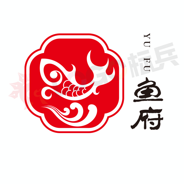 鱼类美食餐饮品牌图标LOGO 【AI,PSD源文件】【LOGO模版素材】 - LOGO标兵-专业设计平台-海量素材资源-LOGO标兵-专业设计平台-海量素材资源