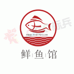 鱼类餐饮品牌图标LOGO 【AI,PSD源文件】【LOGO模版素材】-LOGO标兵-专业设计平台-海量素材资源