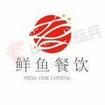 鱼类餐饮品牌图标LOGO 【AI,PSD源文件】【LOGO模版素材】-LOGO标兵-专业设计平台-海量素材资源