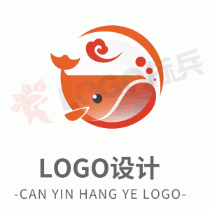 鱼产品餐饮品牌图标LOGO 【AI,PSD源文件】【LOGO模版素材】-LOGO标兵-专业设计平台